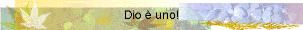 Dio  uno!